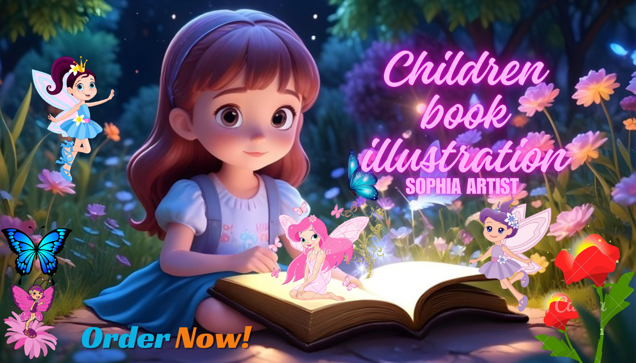 I will illustrate children story book illustrations and covers amazon kdp