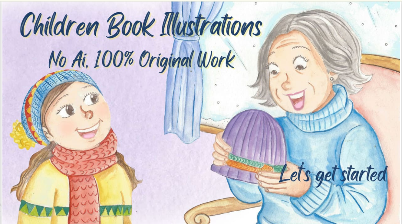 I will illustrate children story book illustration children story book illustration